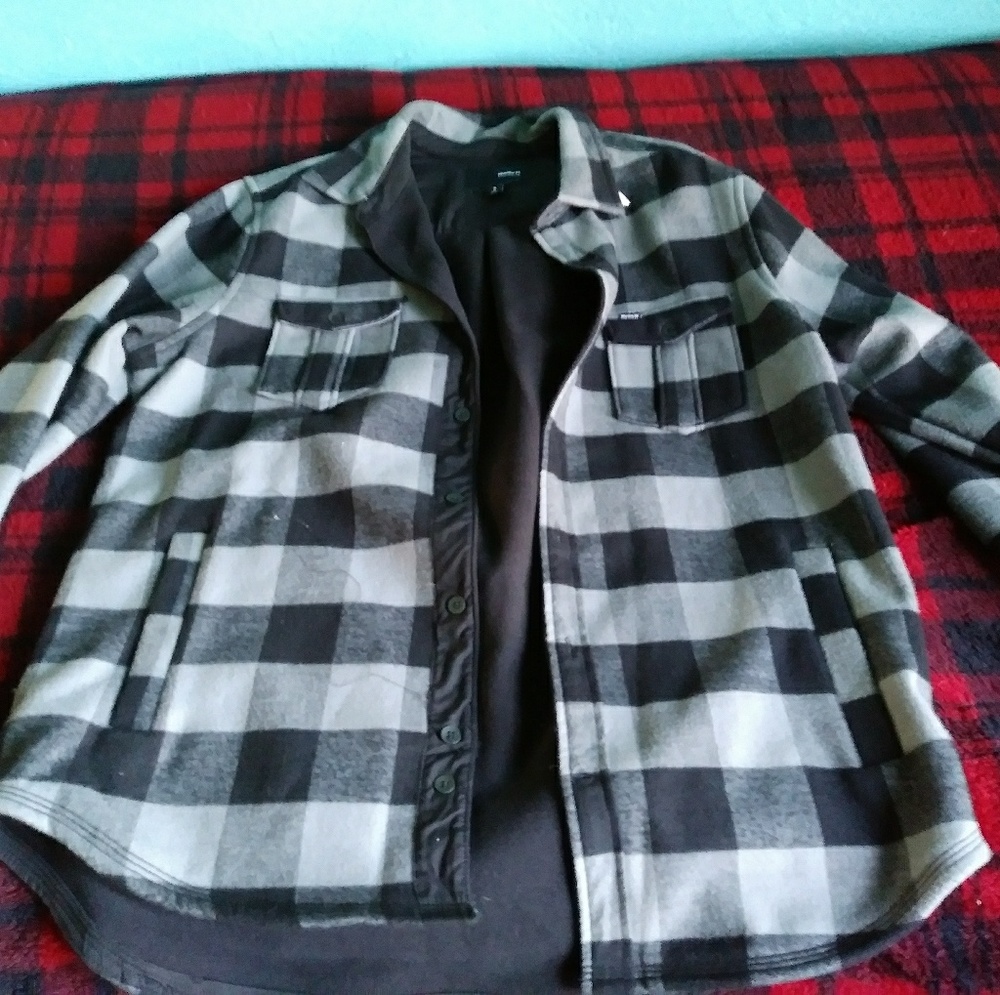 Grey flannel jacket